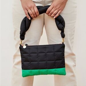 NWOT Clare V twisted puff strap